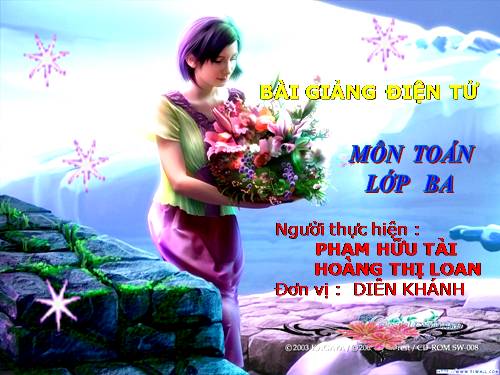 Tìm một trong các phần bằng nhau của một số