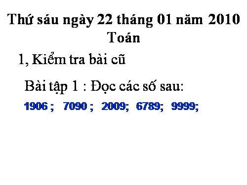 Phép cộng các số trong phạm vi 10 000