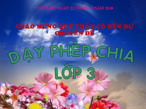 Phép chia hết và phép chia có dư