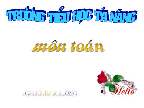 Bảng nhân 9
