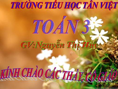 Nhân số có bốn chữ số với số có một chữ số (tiếp theo)