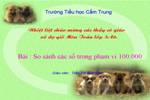 So sánh các số trong phạm vi 100 000
