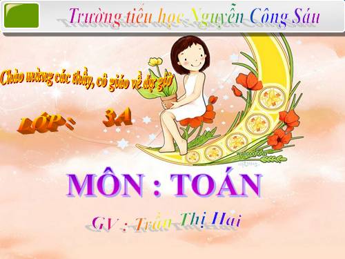 Chia số có ba chữ số cho số có một chữ số