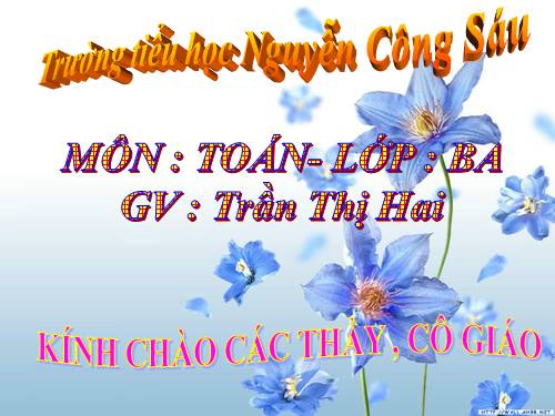 Đọc, viết, so sánh các số có ba chữ số