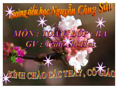 Trừ các số có ba chữ số (có nhớ một lần)