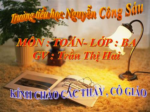 Ôn tập về giải toán
