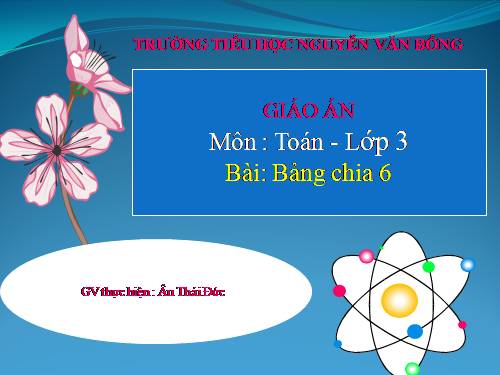 Bảng chia 6