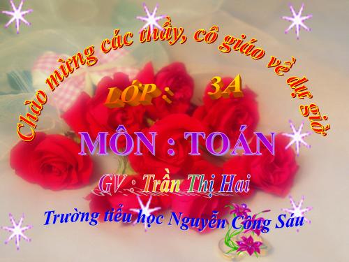 Bài toán giải bằng hai phép tính