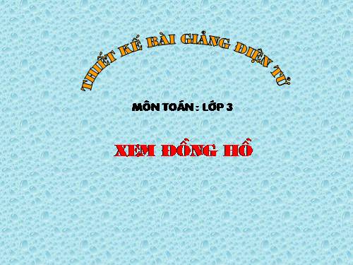 Xem đồng hồ