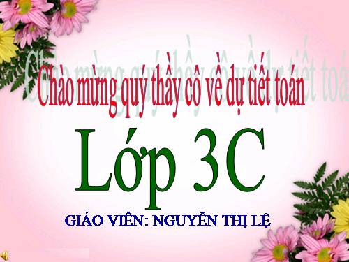 Các Bài giảng khác thuộc Chương trình Toán 3