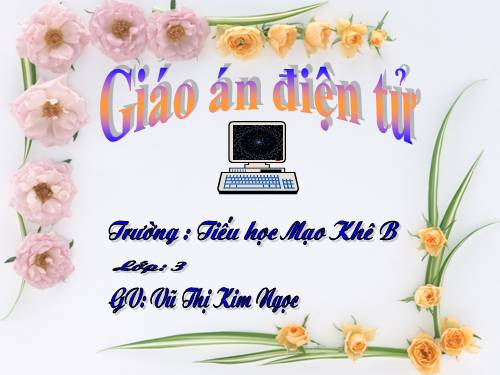 Tính giá trị của biểu thức (tiếp theo)