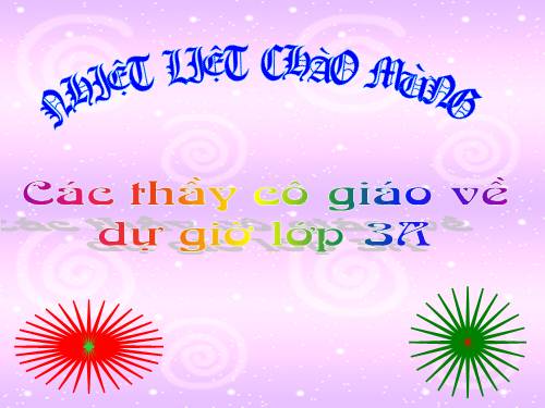 Các Bài giảng khác thuộc Chương trình Toán 3