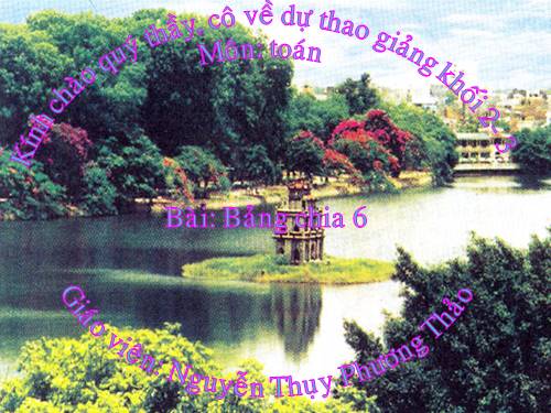Bảng chia 6