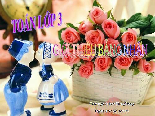 Giới thiệu bảng nhân