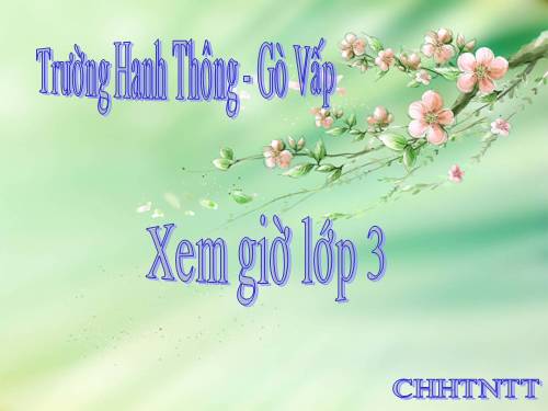 Xem đồng hồ