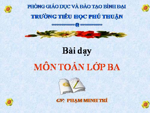 Giới thiệu bảng nhân