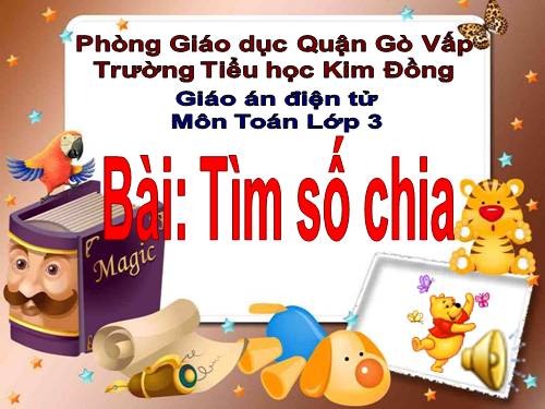Tìm số chia