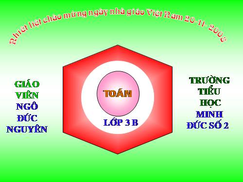 TOAN LOP 3 :TIET 64 :LUYENTAP