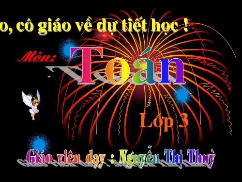 Bài toán giải bằng hai phép tính (tiếp theo)