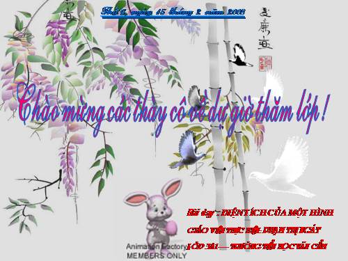 Diện tích của một hình