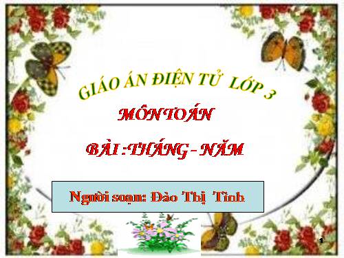 Tháng - Năm