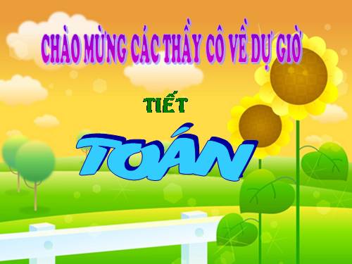 Các Bài giảng khác thuộc Chương trình Toán 3