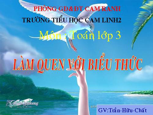 Làm quen với biểu thức