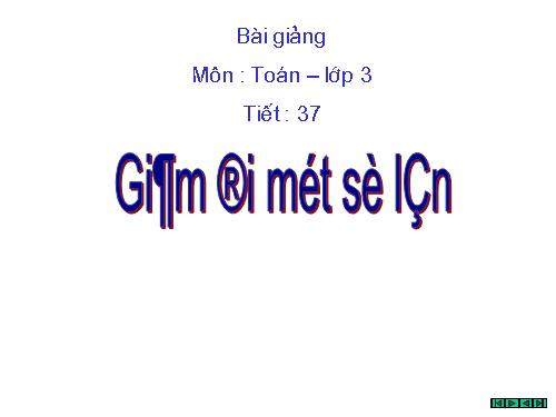Giảm đi một số lần