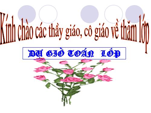 Các Bài giảng khác thuộc Chương trình Toán 3