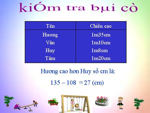 Bài toán giải bằng hai phép tính