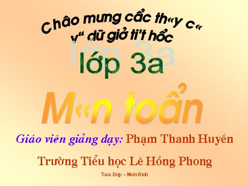 Bài toán giải bằng hai phép tính (tiếp theo)