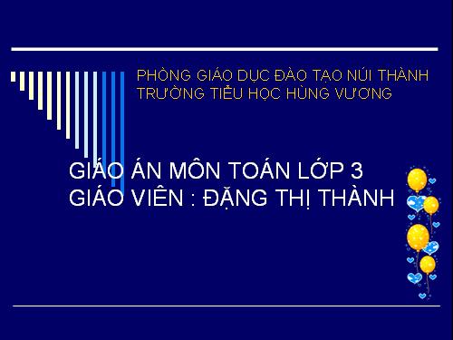 Diện tích hình chữ nhật.