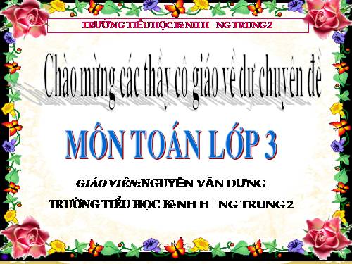 Nhân số có bốn chữ số với số có một chữ số