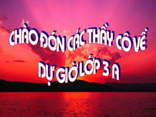 Bài toán giải bằng hai phép tính