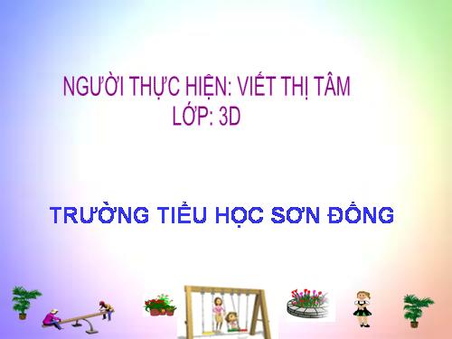 Bài toán giải bằng hai phép tính