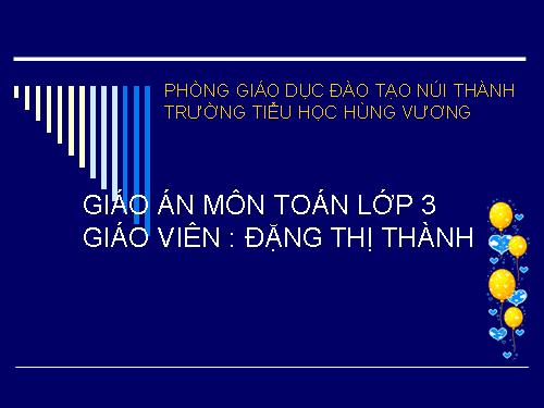 Diện tích hình chữ nhật.