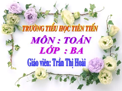 Diện tích của một hình