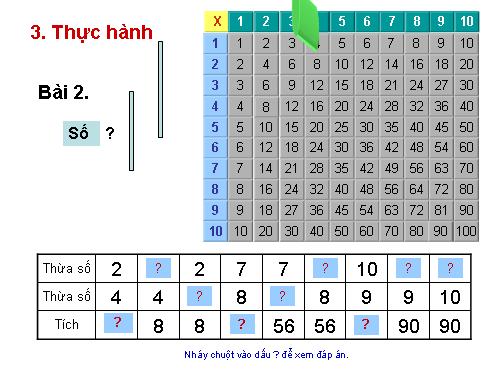 Các Bài giảng khác thuộc Chương trình Toán 3
