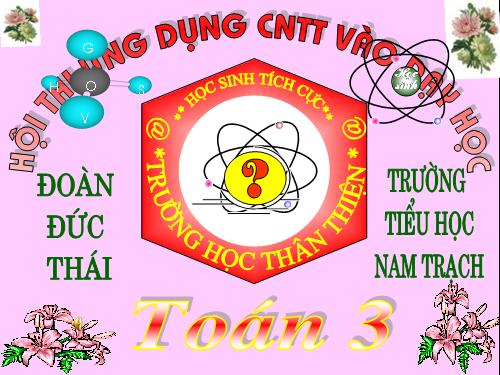 Các Bài giảng khác thuộc Chương trình Toán 3