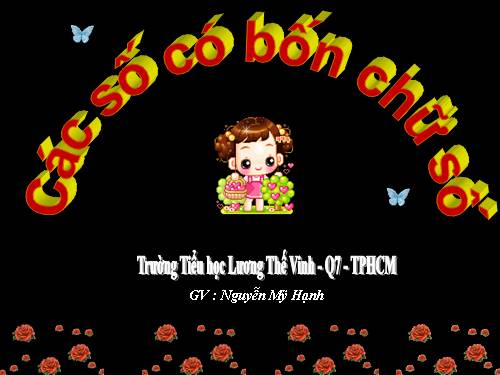 Các số có bốn chữ số