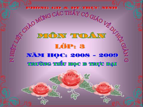 Nhân số có ba chữ số với số có một chữ số