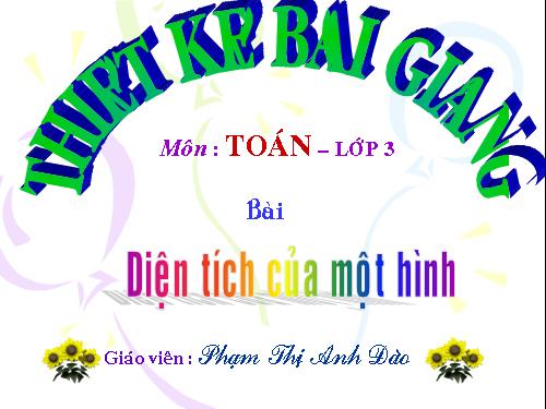 Diện tích của một hình