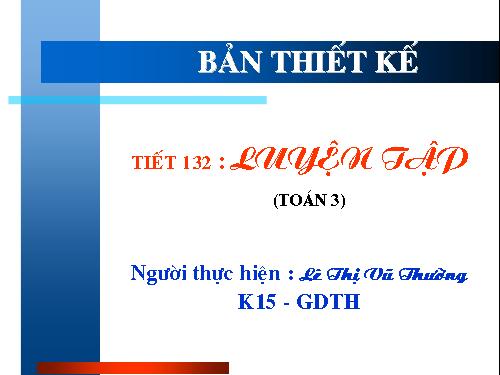 Các Bài giảng khác thuộc Chương trình Toán 3