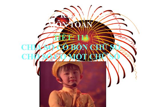 Chia số có bốn chữ số cho số có một chữ số