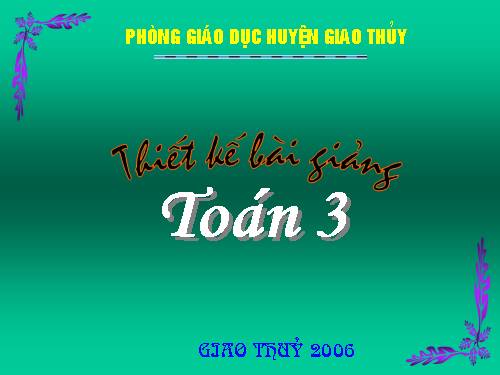 So sánh số bé bằng một phần mấy số lớn