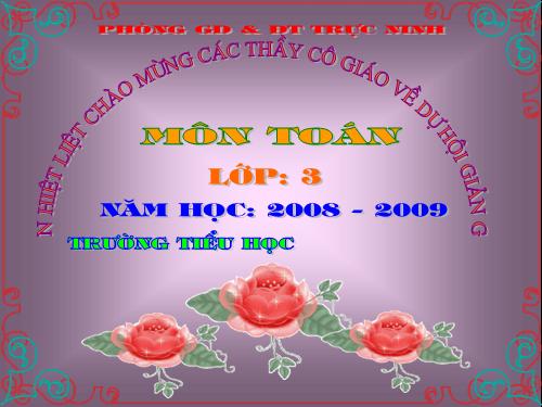 Nhân số có ba chữ số với số có một chữ số