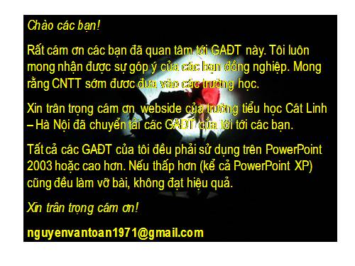 Làm quen với chữ số La Mã