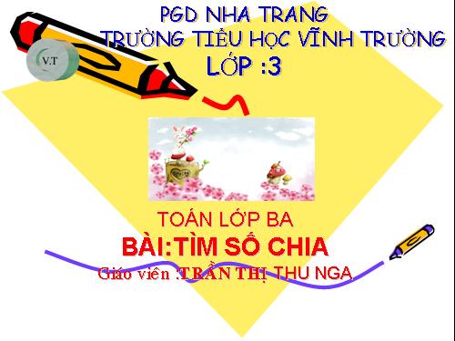 Tìm số chia