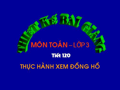 Thực hành xem đồng hồ