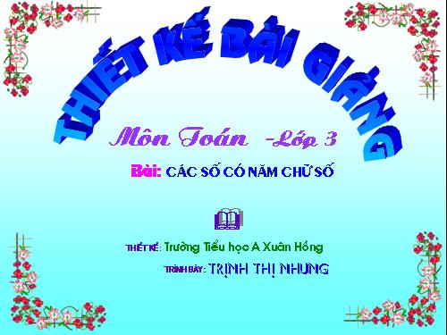 Các số có năm chữ số